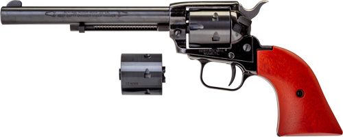 Heritage Manufacturing Mfg RR22MB6 Rough Rider 22 LR WMR 6 Shot, 6.50in Bla view 4