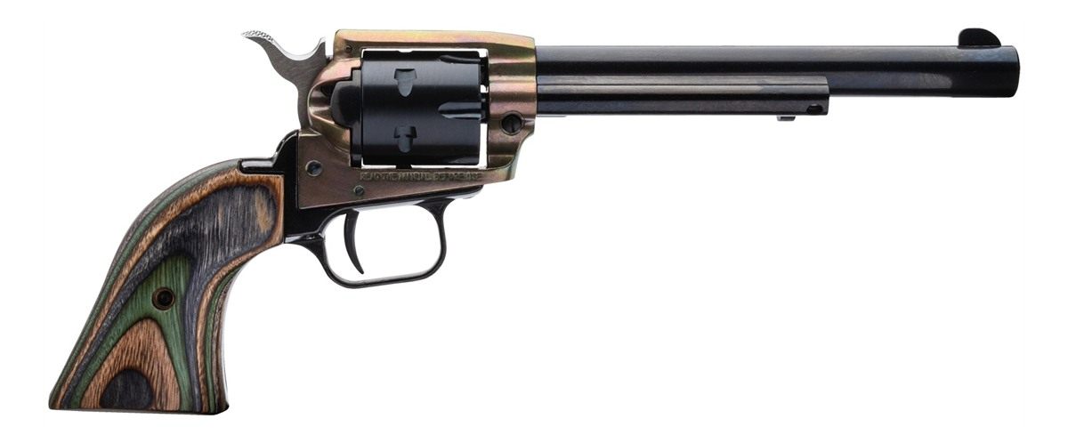 Heritage Mfg RR22CH6 Rough Rider 22 LR 6 Shot, 6.50in Black Oxide Steel Bar