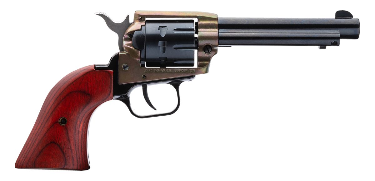 Heritage Mfg RR22999CH4 Rough Rider 22 LR 9 Shot 4.75in Black Barrel, Cylin