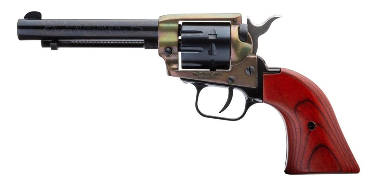 Heritage Mfg RR22999CH4 Rough Rider 22 LR 9 Shot 4.75in Black Barrel, Cylin view 2