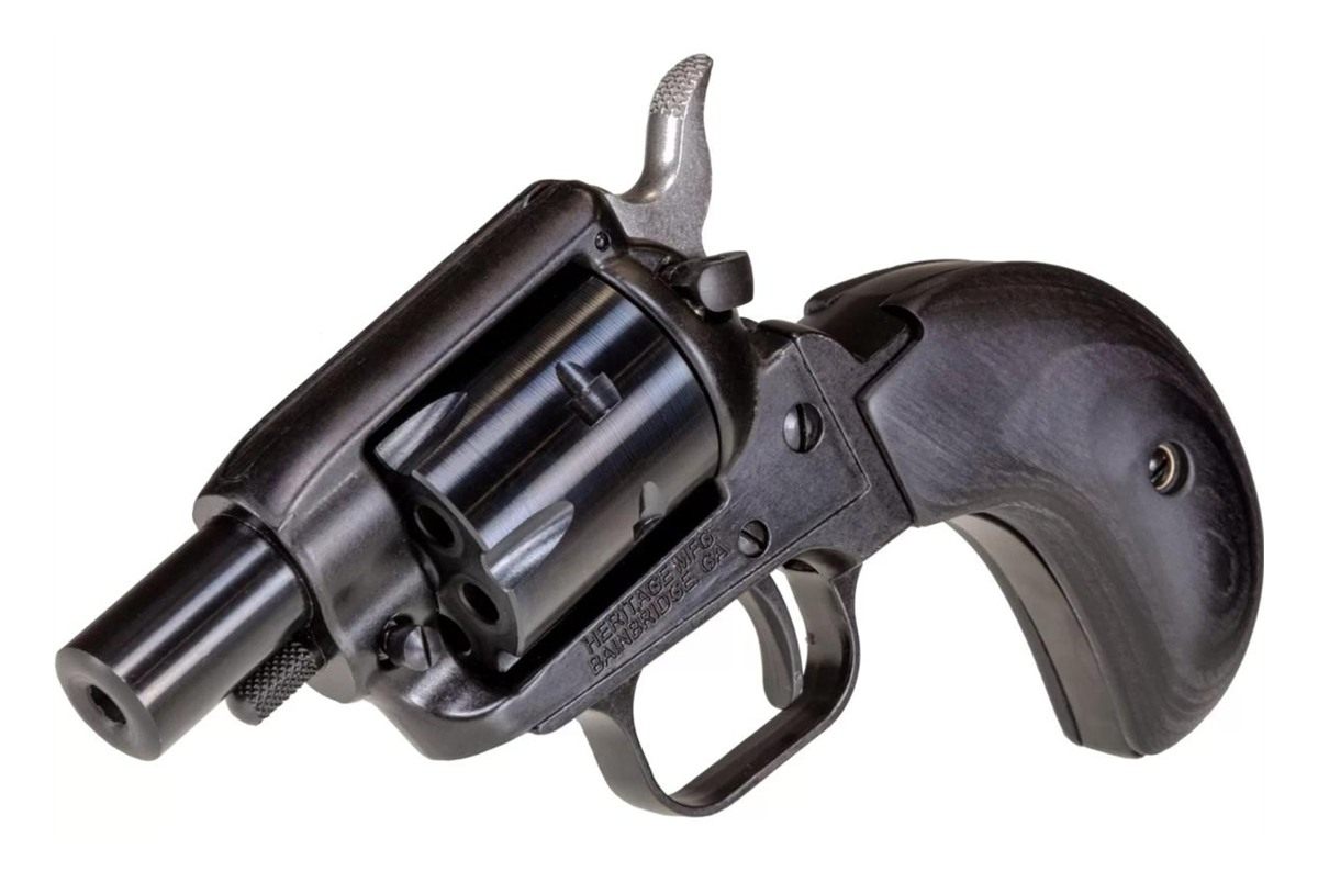 Heritage Barkeep Boot Black Handgun 22 LR 6rd Magazine 1.68in Barrel view 2