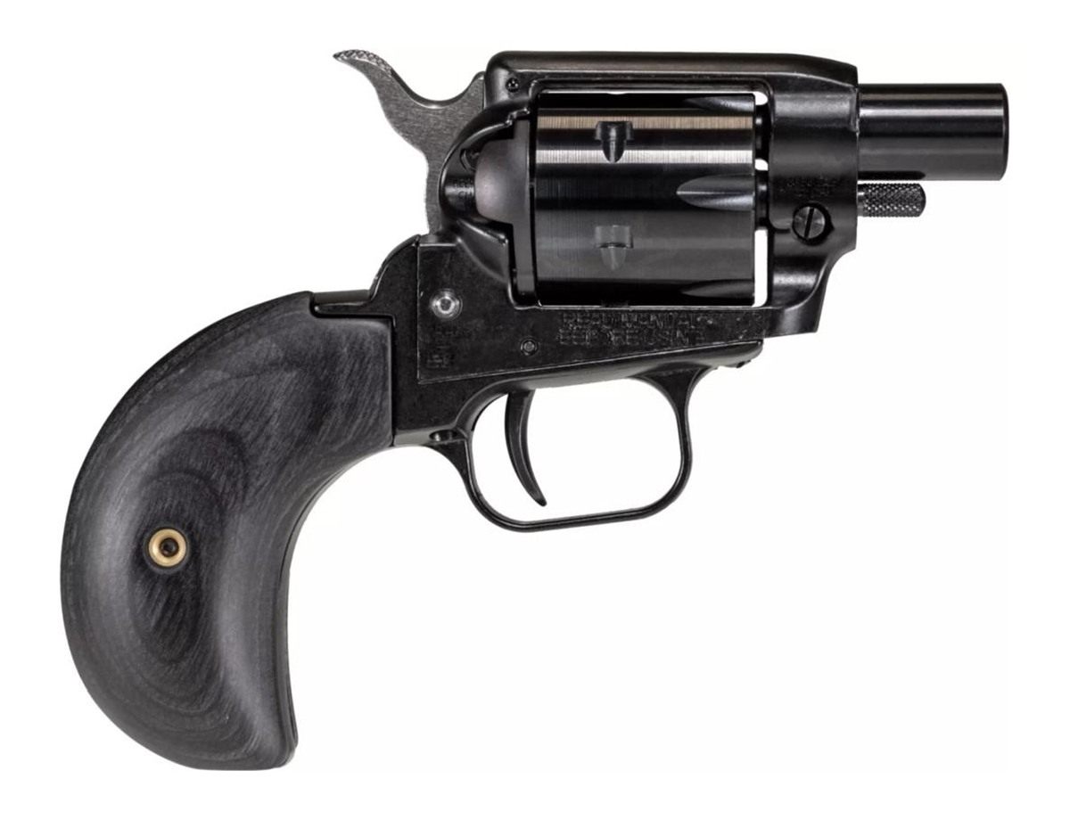 Heritage Barkeep Boot Black Handgun 22 LR 6rd Magazine 1.68in Barrel view 4