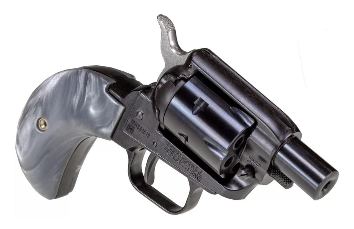 Heritage Manufacturing Barkeep Boot Gray Pearl Handgun 22 LR 6rd Magazine 1