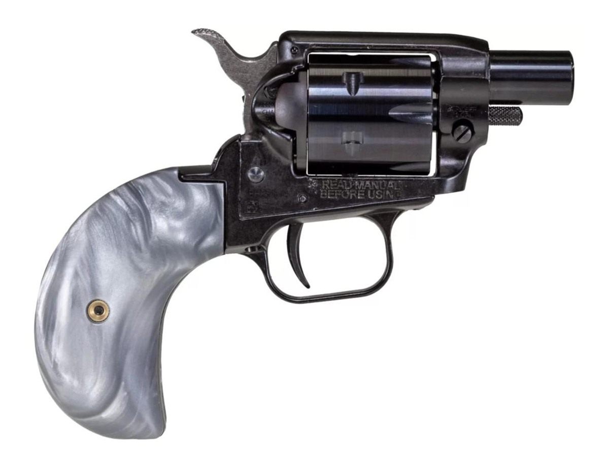 Heritage Manufacturing Barkeep Boot Gray Pearl Handgun 22 LR 6rd Magazine 1 view 2