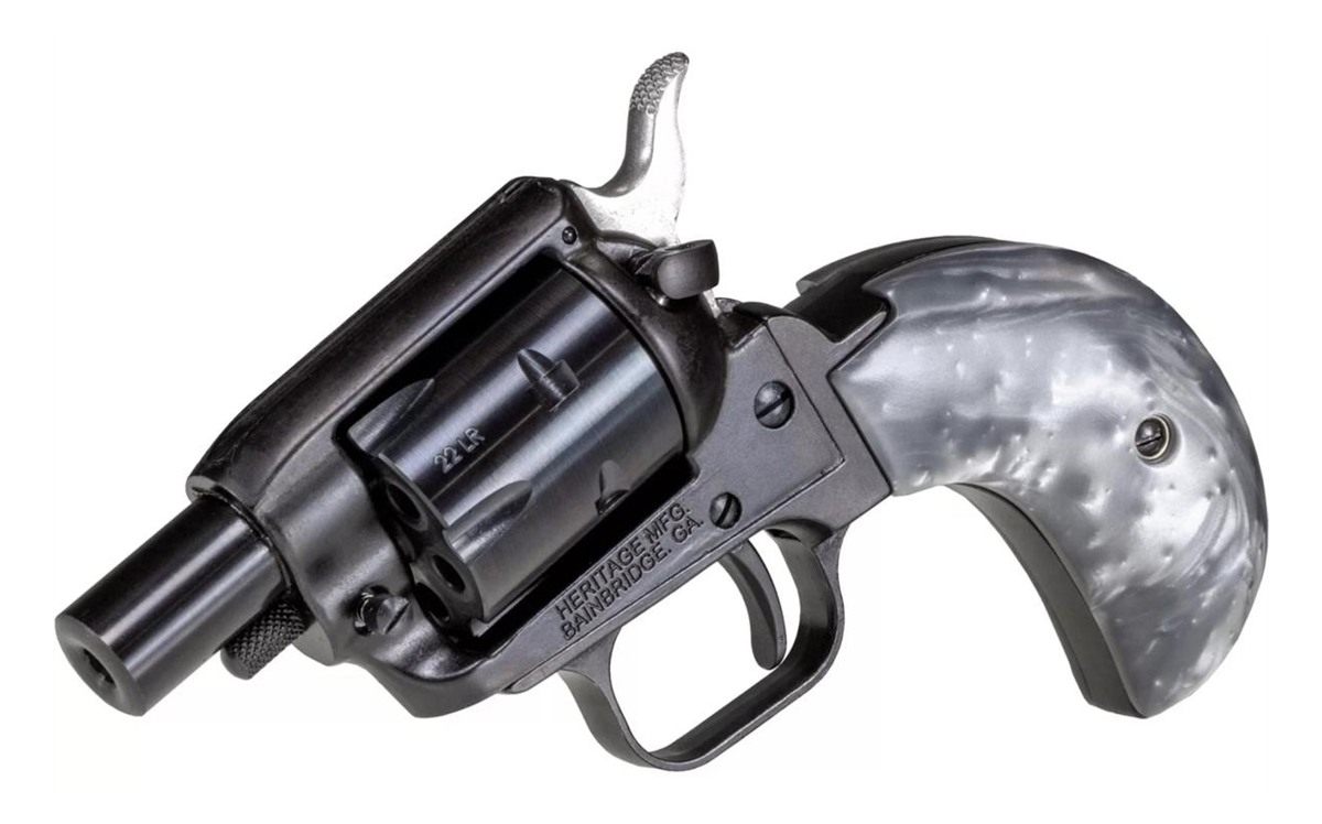 Heritage Manufacturing Barkeep Boot Gray Pearl Handgun 22 LR 6rd Magazine 1 view 4