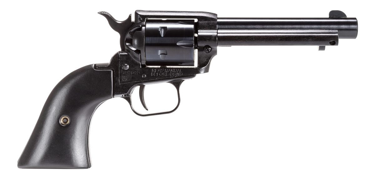 Heritage Manufacturing Mfg RR22B4-BBK Rough Rider 22 LR 6 Shot 4.75in Black