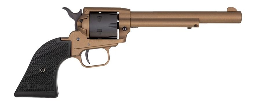 Heritage Mfg RR22A6 Rough Rider 22 LR 6 Shot, 6.50in Burnt Bronze Cerakote view 2