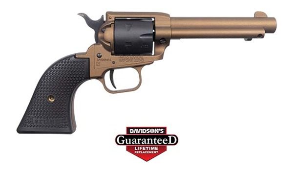Heritage Mfg RR22A4 Rough Rider 22 LR 6 Shot 4.75in Burnt Bronze Cerakote S view 3