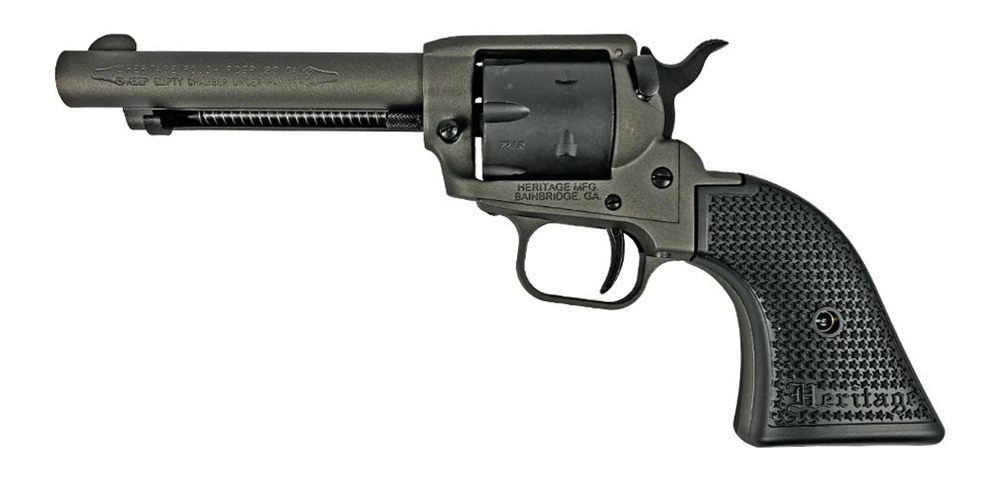 Heritage Manufacturing Mfg RR22C4 Rough Rider 22 LR 6 Shot 4.75in Tungsten view 2