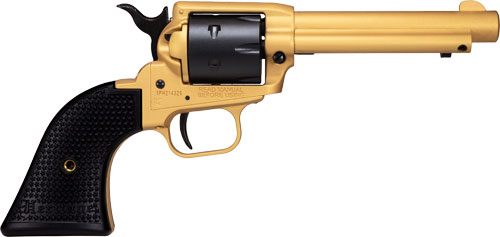 Heritage Manufacturing Mfg RR22S4 Rough Rider 22 LR 6 Shot 4.75in Gold Cera view 5