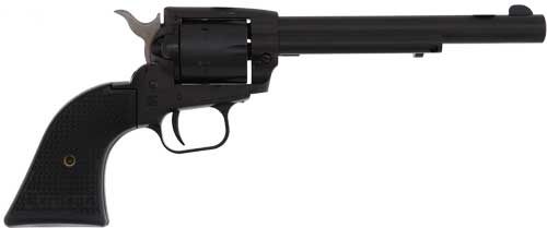 Heritage Mfg SRR22MBS6PG Rough Rider 22 LR/22 WMR 6 Shot/ 6.50in Black Sati view 4