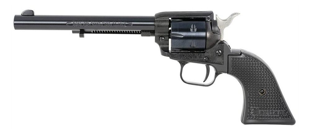 Heritage Manufacturing Mfg RR22B6PG Rough Rider 22 LR 6 Shot, 6.50in Black view 2