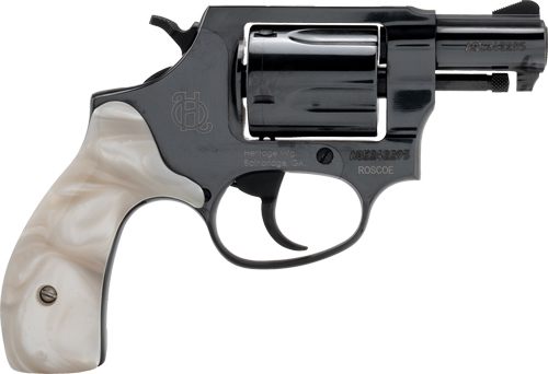 Heritage Manufacturing Roscoe 38SPL Revolver 2inBRL 5RD (5-Shot) Black Whit view 3