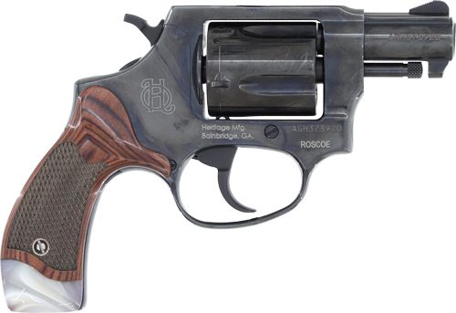 Heritage Roscoe 38SPL Revolver 2inBRL 5RD (5-Shot)Black Rosewood/Pearl Grip view 3
