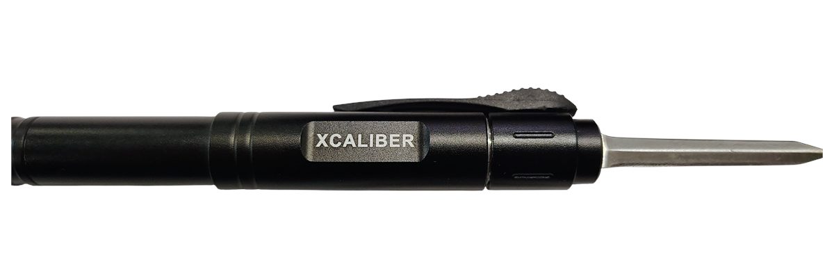 Xcaliber Knife Company Pen 1.70in OTF Dagger Stainless 440C SS Blade, 5.90i