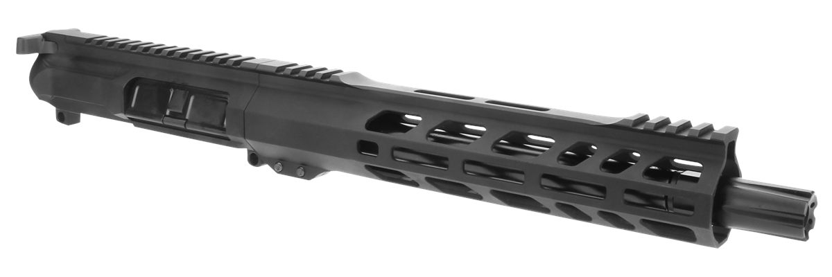 Tacfire BU-9MM-10 Pistol Upper Assembly Luger Caliber with 10in Black Nitri