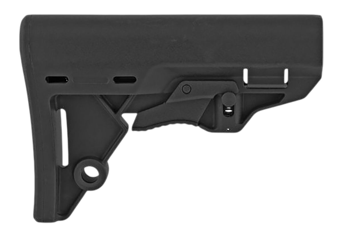 Tacfire 6-Position Scout Stock w/Quick-Detach Sling Point - Black