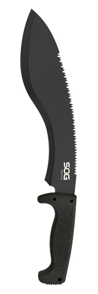 SOG Knives 12in Black Hardcased 3 Cr13 MoV SS Blade Kraton Handle 18in Long view 5