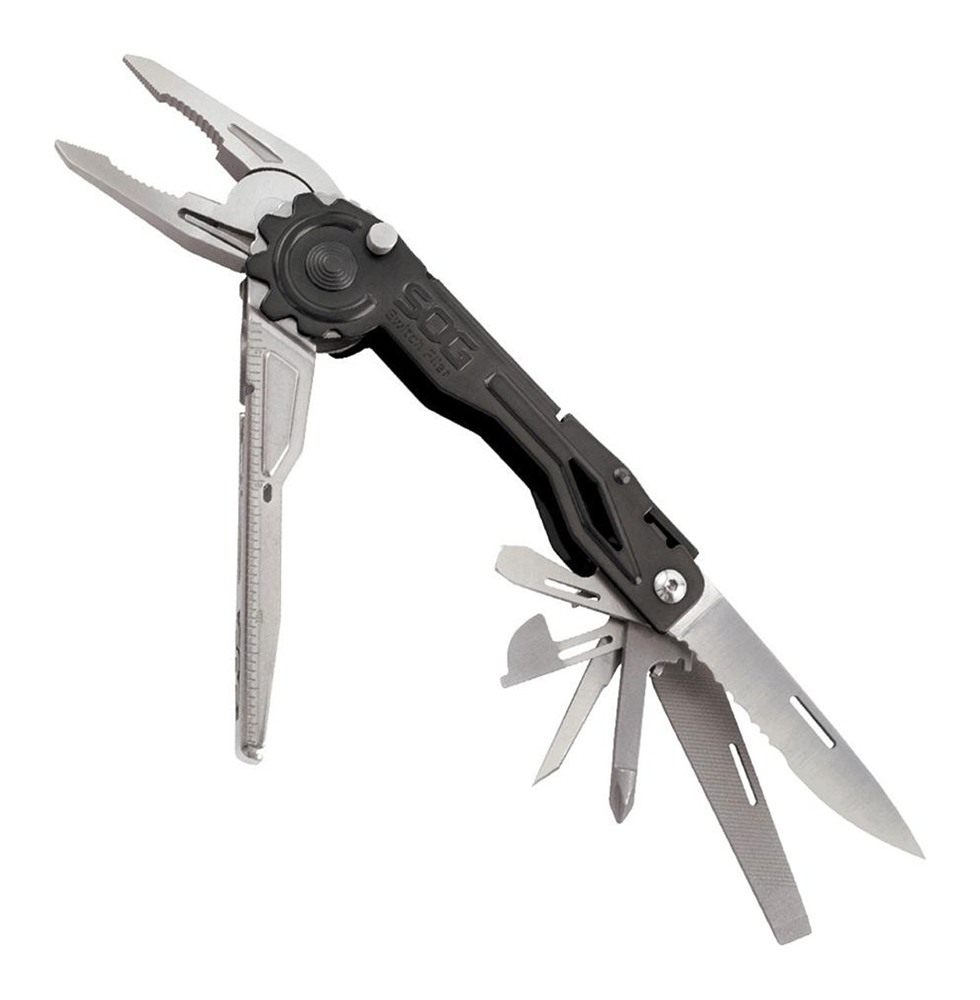 SOG Knives Switchplier Multi-Tool Black Clam