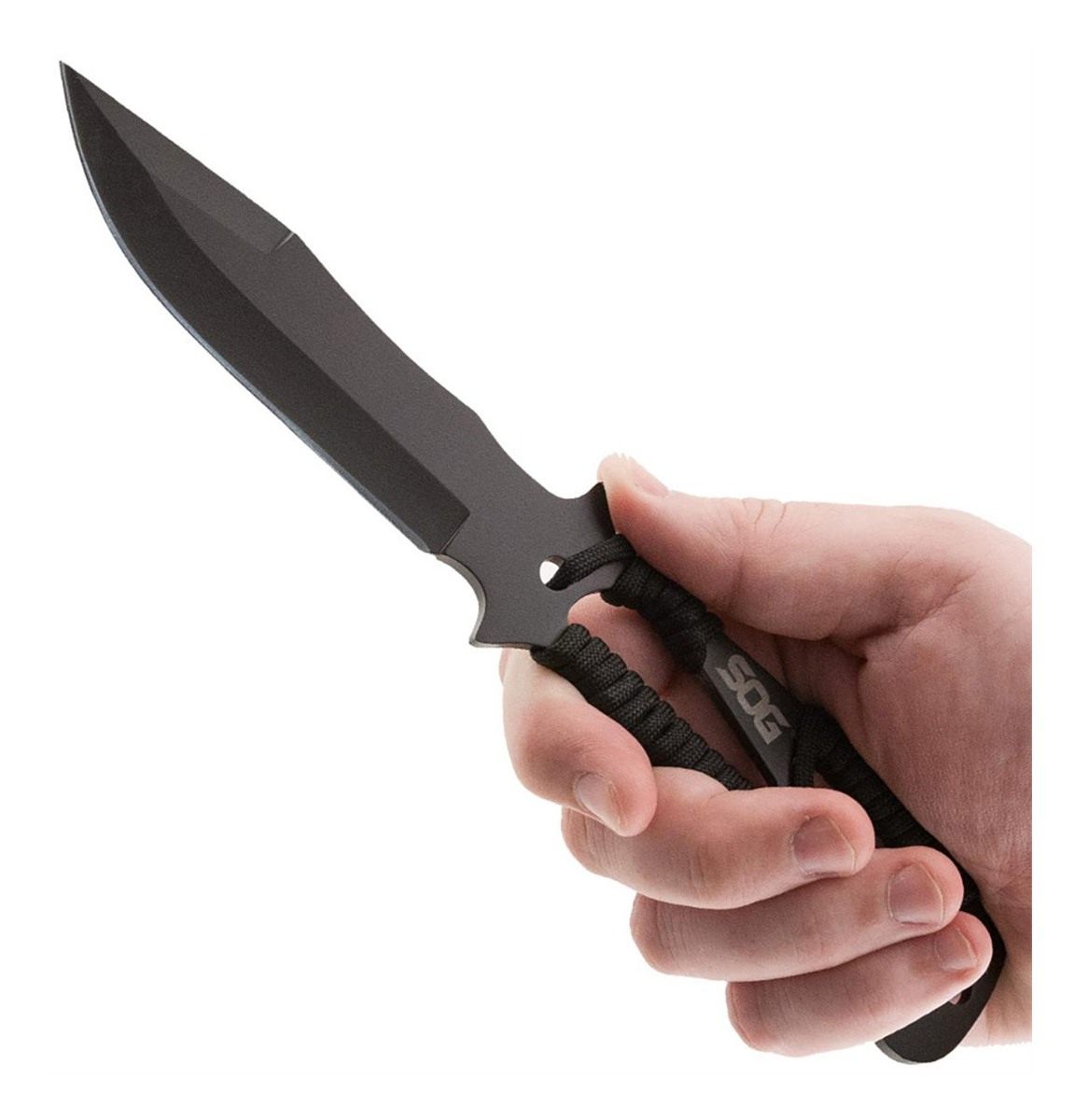 Sog Specialty Knives Throwing Pack-Paracord Handles-Nylon Sheath-Black view 2