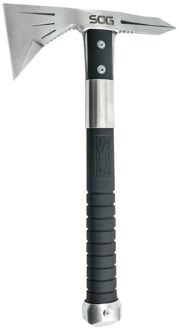 SOG Knives Voodoo Hawk Mini 2.75in Blade 3 Cr13 MoV SS Black Side Hammer Ch