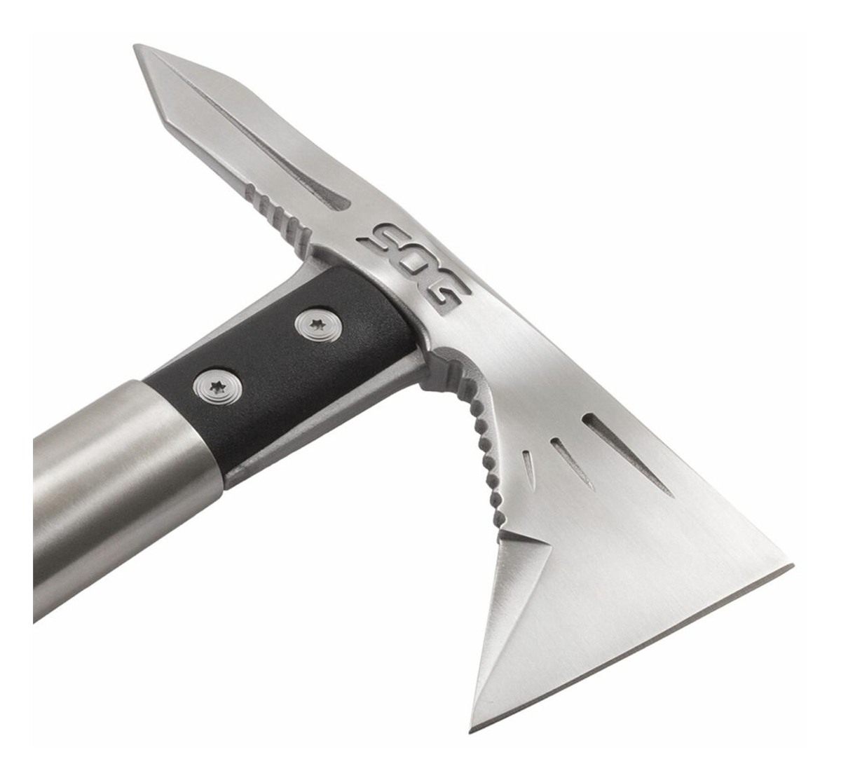 SOG Knives Voodoo Hawk Mini 2.75in Blade 3 Cr13 MoV SS Black Side Hammer Ch view 4