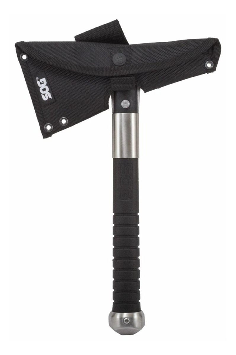 SOG Knives Voodoo Hawk Mini 2.75in Blade 3 Cr13 MoV SS Black Side Hammer Ch view 5