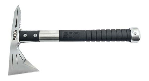 SOG Knives Voodoo Hawk Mini 2.75in Blade 3 Cr13 MoV SS Black Side Hammer Ch view 6