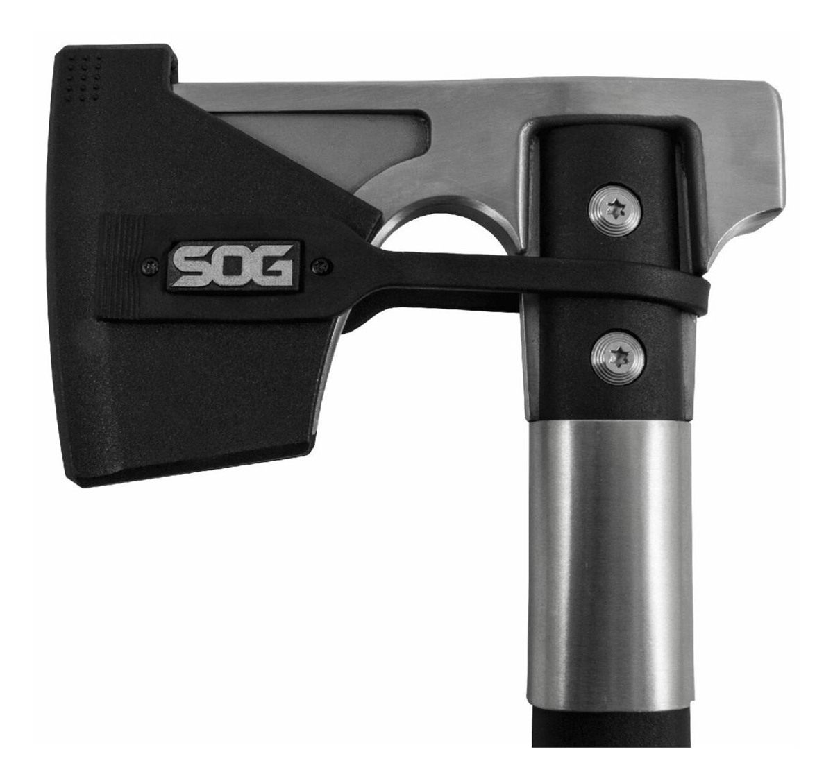 SOG Knives Camp 3.10in Blade Stainless Steel Black GRN Handle 11.50in Long view 3