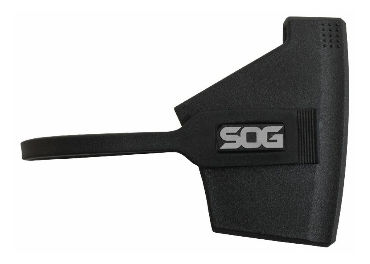 SOG Knives Camp 3.10in Blade Stainless Steel Black GRN Handle 11.50in Long view 5