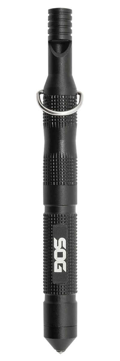 SOG Knives Flint Black Aluminum 4.30in Long