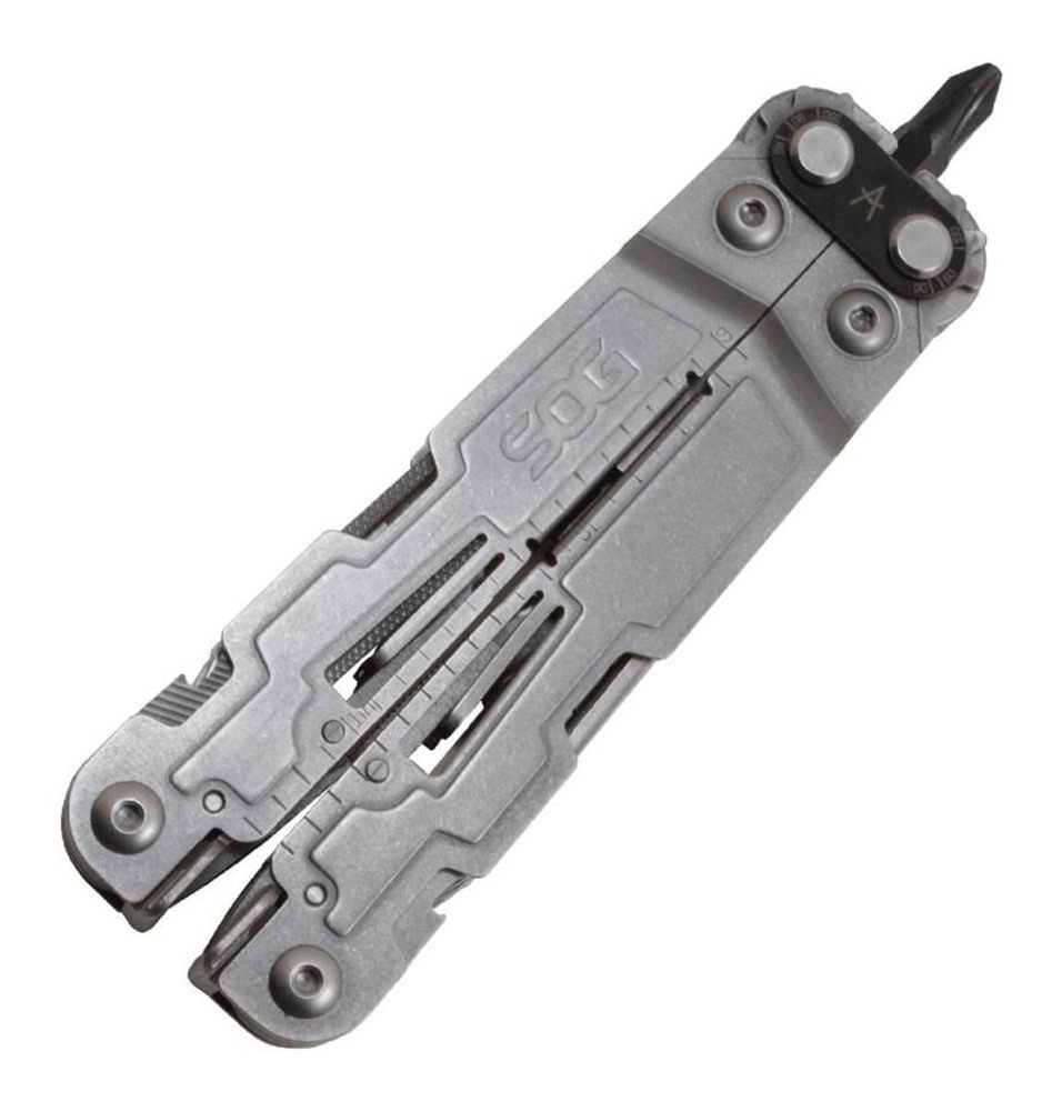 SOG Knives PowerAccess Silver 5 Cr15 MoV Stainless Steel 5.90in Long view 5
