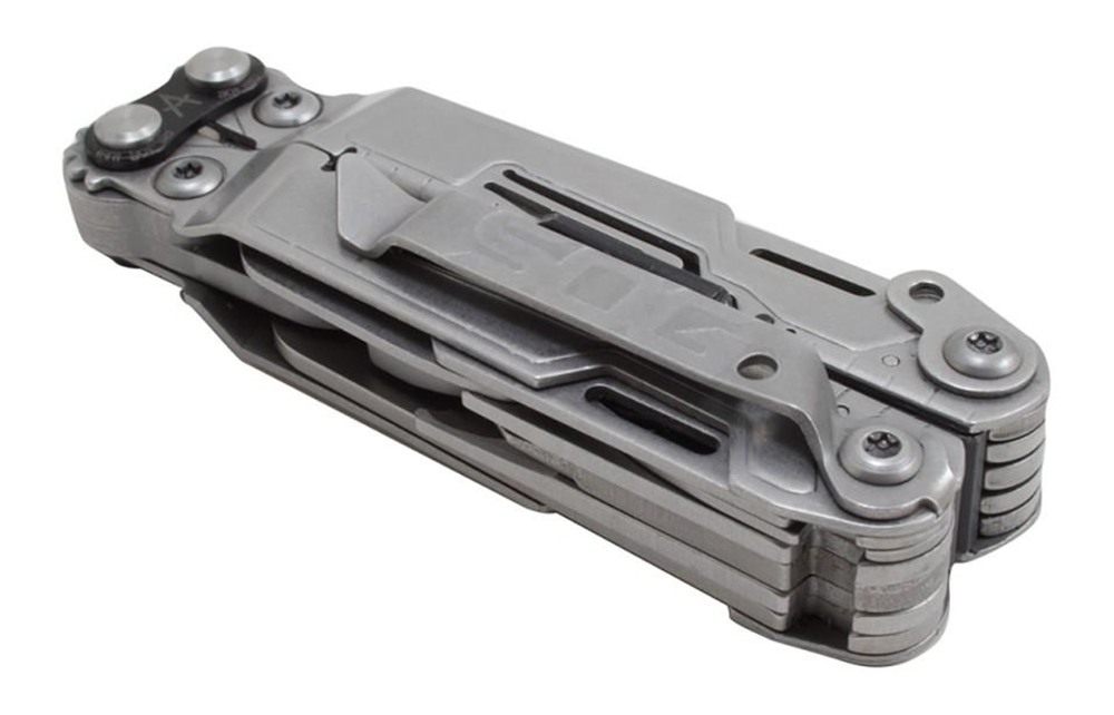 SOG Knives PowerPint Stonewashed Stainless Steel 5 Cr15 MoV Long Features 1 view 6