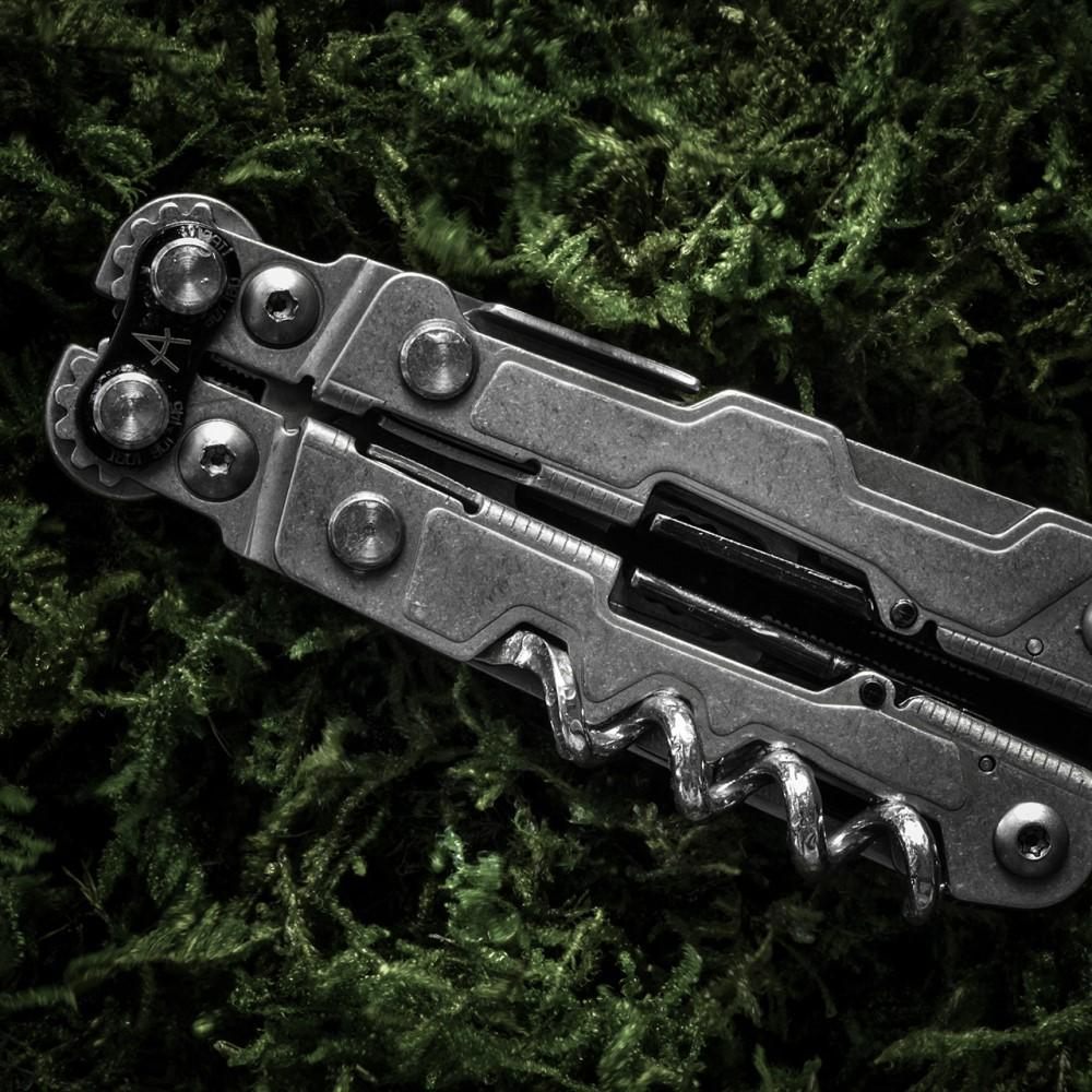 SOG Knives PowerLitre Stonewashed 5 Cr15 MoV Stainless Steel 5.10in Long Fe view 2