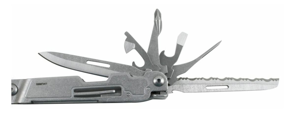 SOG Knives PowerAccess Deluxe Stone Washed Stainless Steel 21 Tools w/Sheat view 6