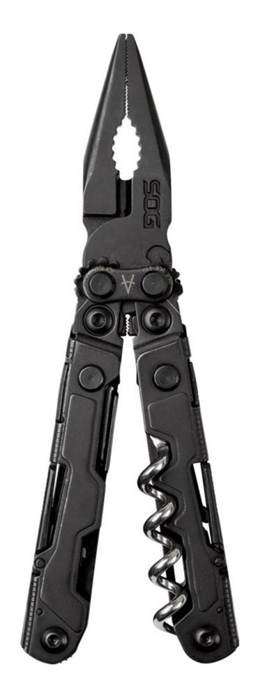 SOG Knives PowerLitre Black Hardcoat Anodized 5 Cr15 MoV Stainless Steel 5i view 7