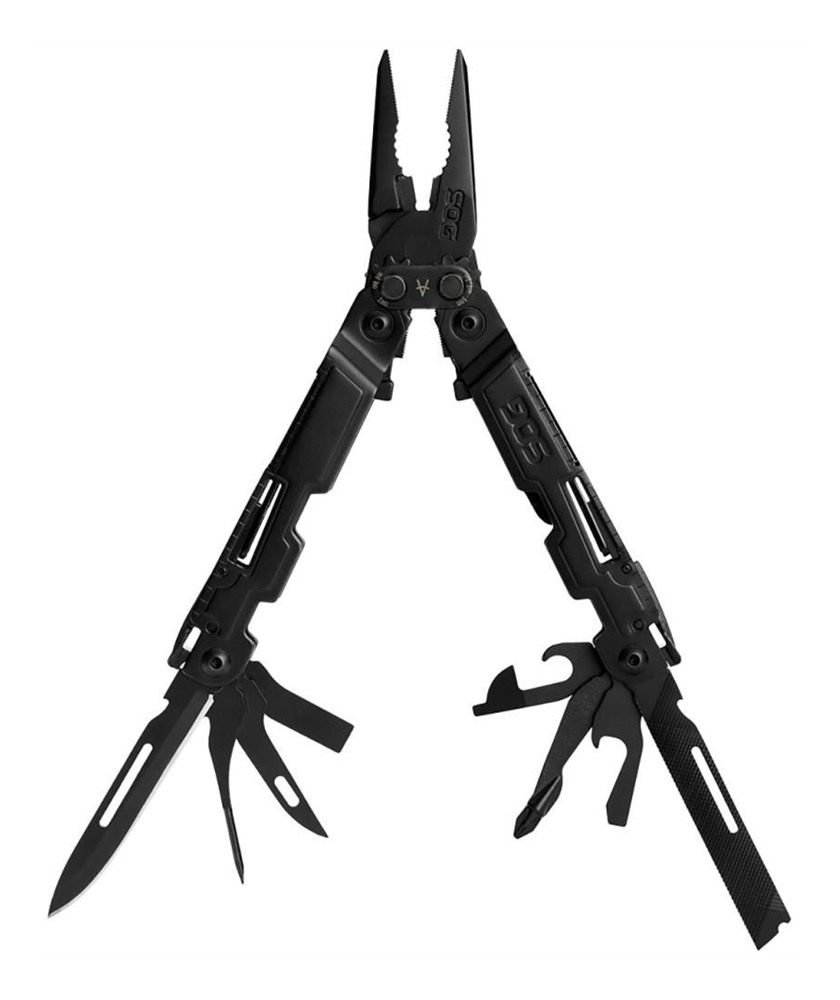 SOG Knives PowerAccess Black 5 Cr15 MoV Stainless Steel 5.90in Long view 3