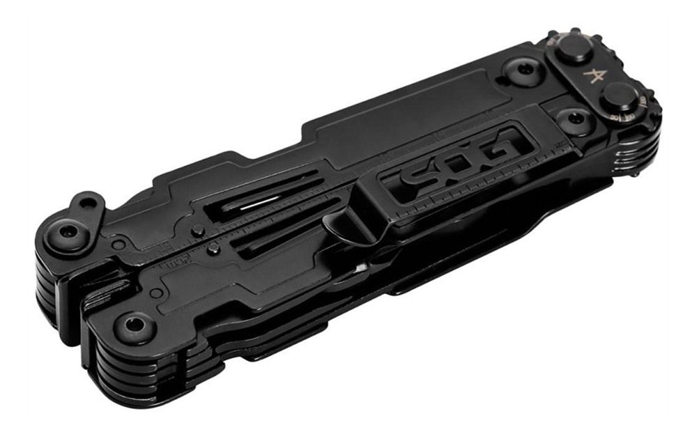 SOG Knives PowerAccess Black 5 Cr15 MoV Stainless Steel 5.90in Long view 5