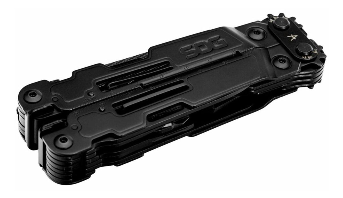 SOG Knives PowerAccess Deluxe Black Stainless Steel 21 Tools w/Sheath view 6