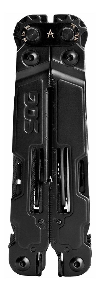 SOG Knives PowerAccess Deluxe Black Stainless Steel 21 Tools w/Sheath view 7