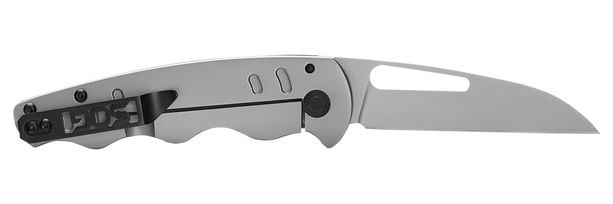 SOG Knives Escape FL 3in Folding Sheepsfoot Plain 8 Cr13 MoV SS Blade Silve