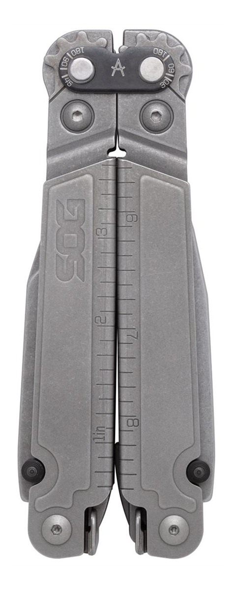 SOG Knives PowerAccess MT Stone Washed 5 Cr15 MoV Stainless Steel 6.82in Lo view 8