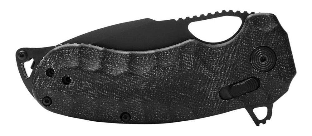 SOG Knives Kiku XR 3.03in Folding Tanto Plain Satin CTS XHP Steel Blade Dee view 5