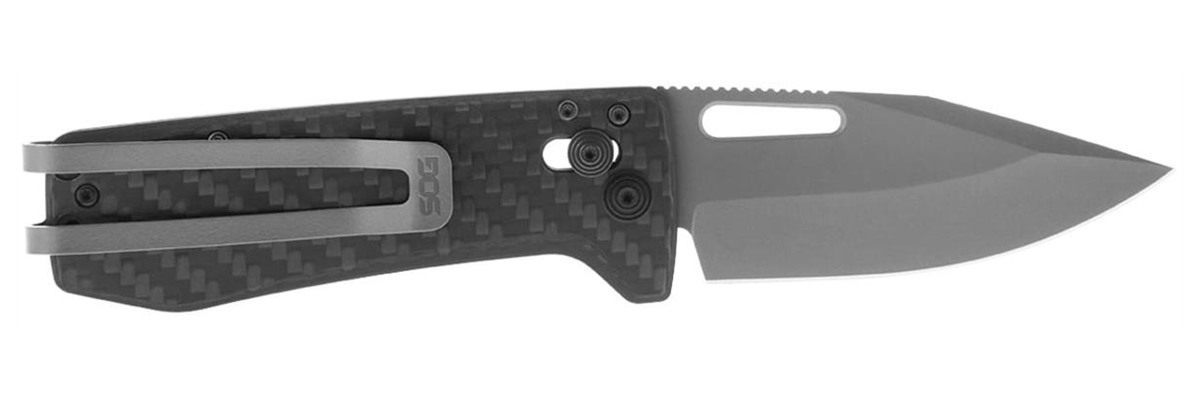 Sog Specialty Knives Ultra XR Knife 2.8in Blade Black and Gray view 5