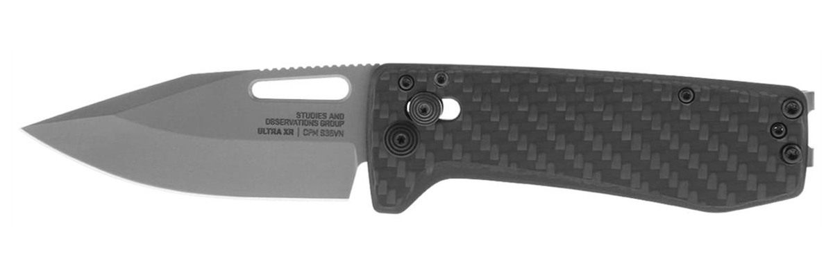 Sog Specialty Knives Ultra XR Knife 2.8in Blade Black and Gray view 6