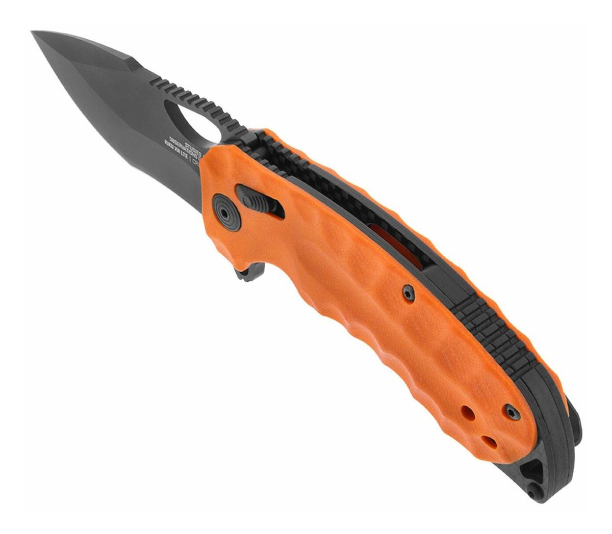 Sog Specialty Knives Kiku XR LTE 3.02in Folding Tanto Plain Cryo CTS XHP Bl view 3