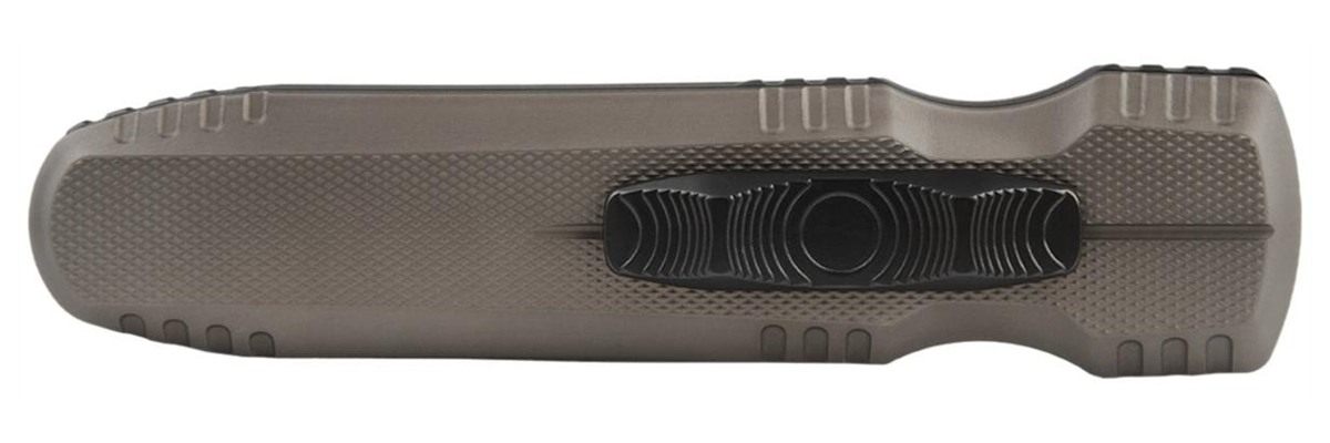 Sog Specialty Knives Pentagon 3.79in OTF Spear Point Plain Black TiNi Cryo view 4