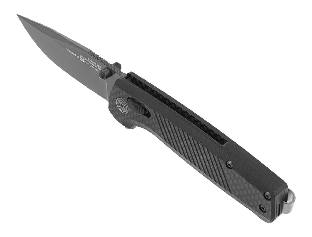 Sog Specialty Knives Terminus XR LTE Folding Knife 2.95in Blade Black and G view 2