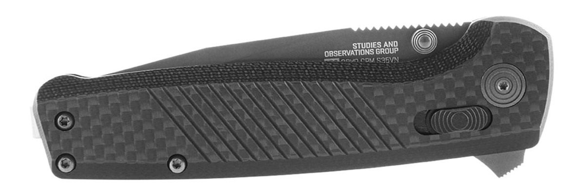 Sog Specialty Knives Terminus XR LTE Folding Knife 2.95in Blade Black and G view 4