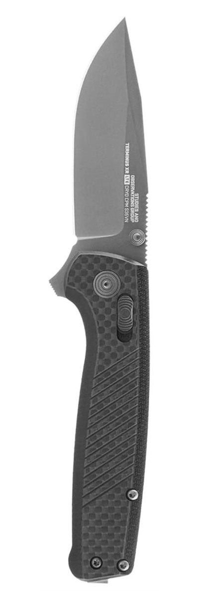 Sog Specialty Knives Terminus XR LTE Folding Knife 2.95in Blade Black and G view 5
